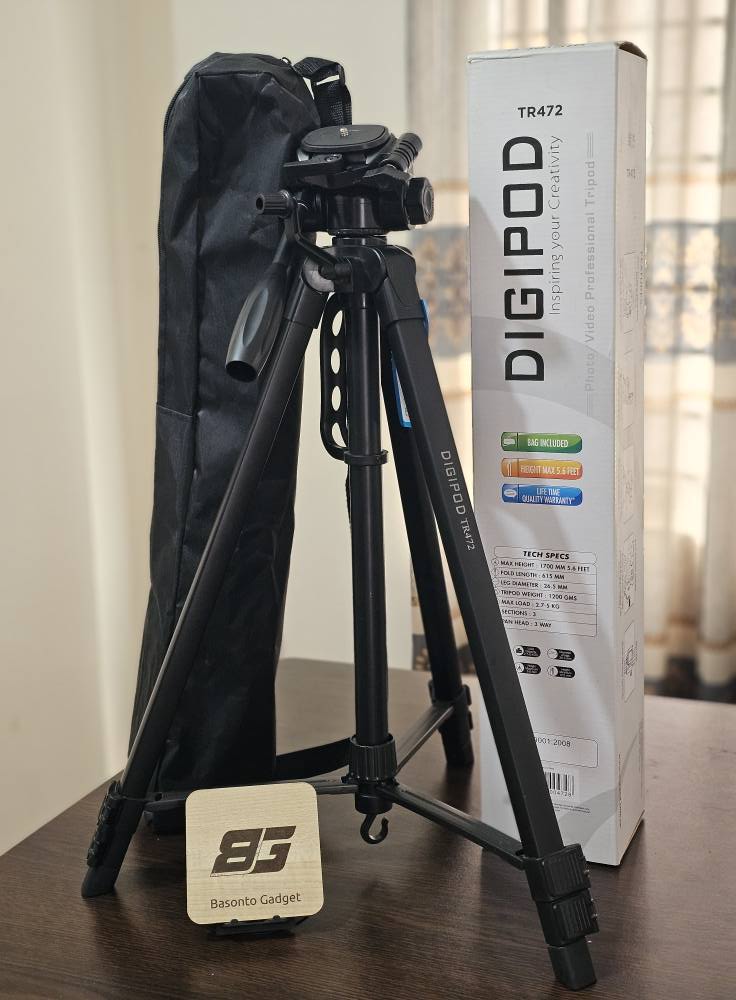DIGIPOD TR462 Aluminum Lightweight Camera Tripod
