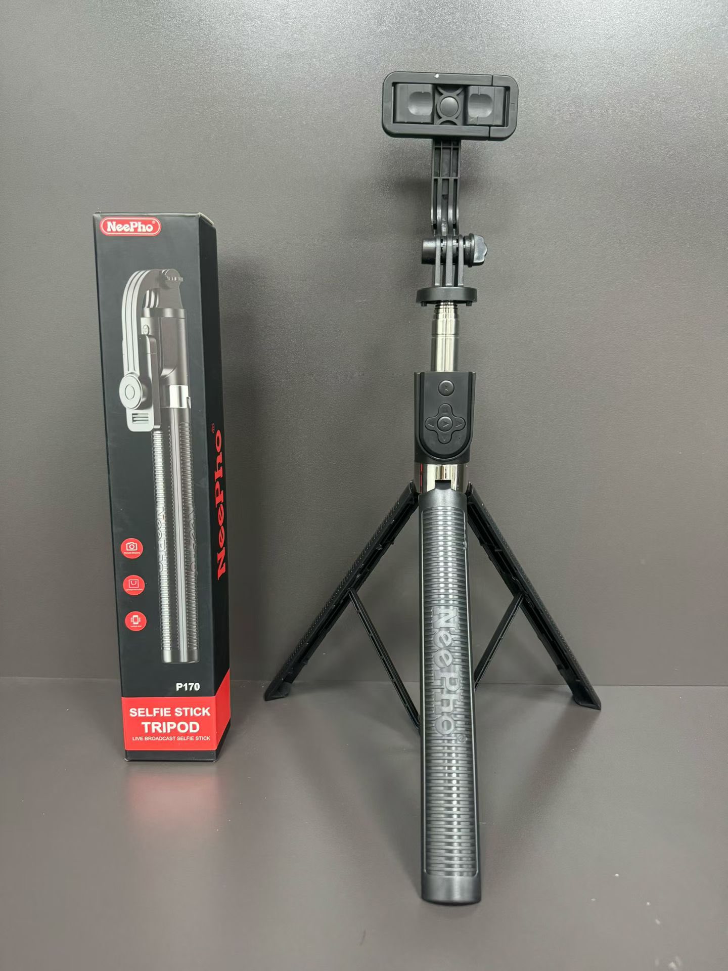Neephoo p170 selfie stick Tripod – 5 feet 7 inch
