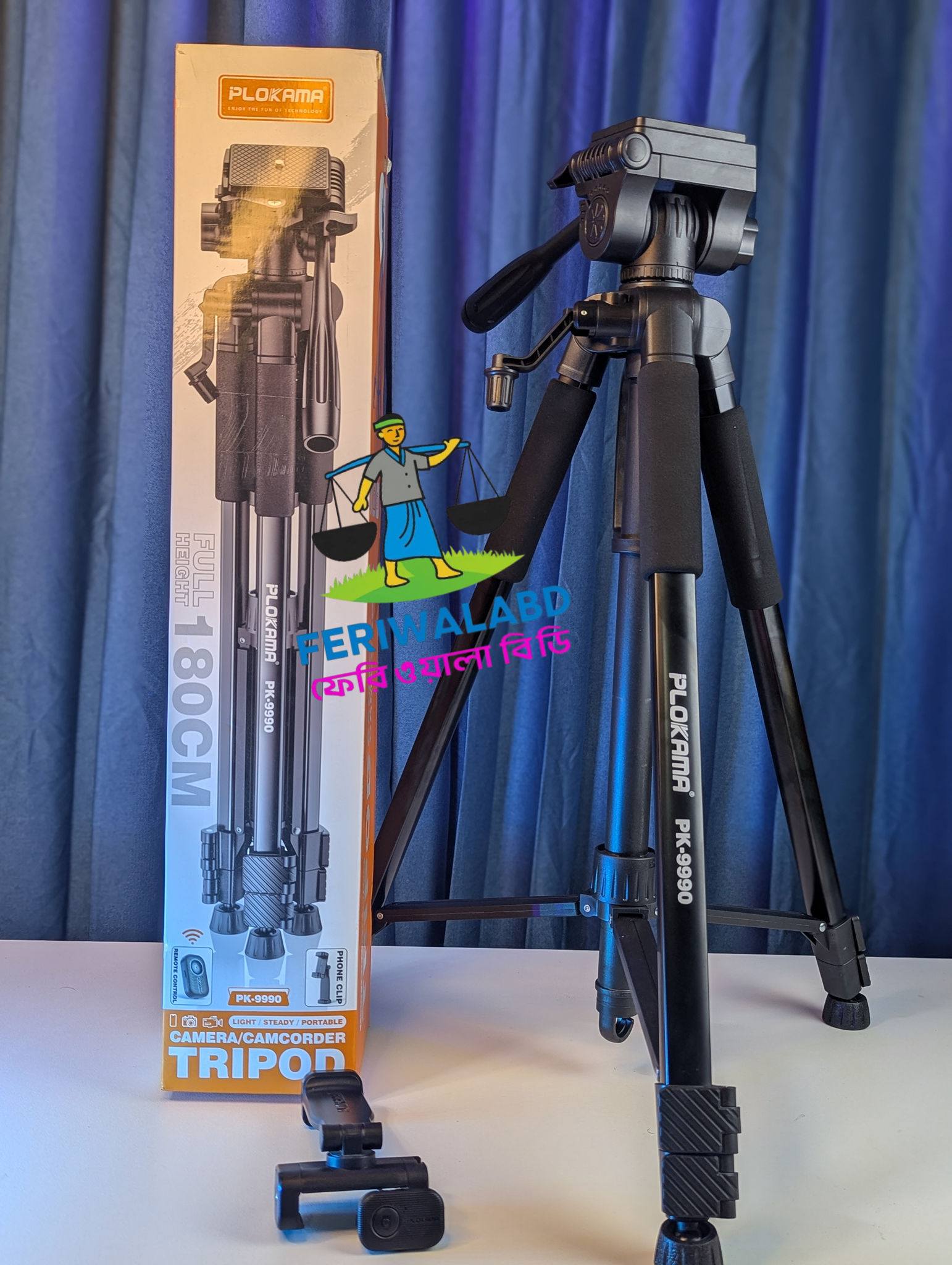 Plokama PK-9990 180cm Professional Tripod