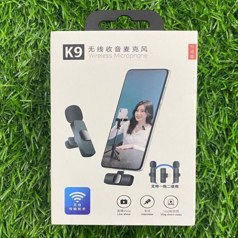 K9 Wireless Microphone For Type C and Iphone converter