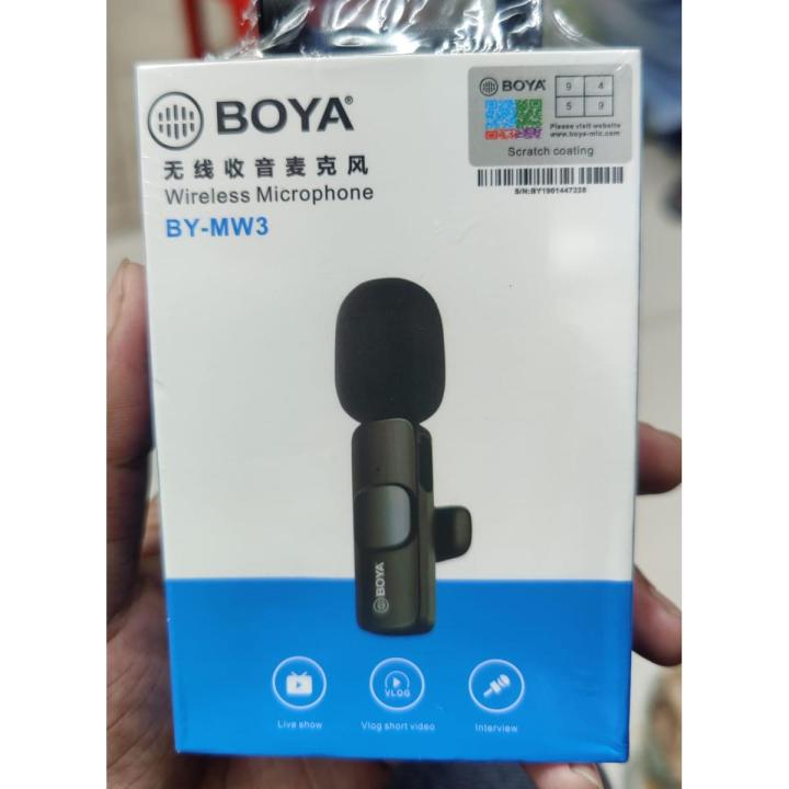 BOYA BY-MW3 Wireless Microphone
