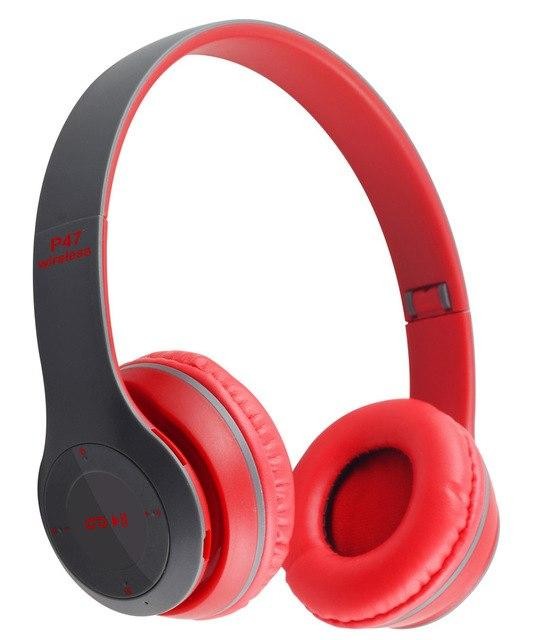 P47 Stereo Head Mounted Bluetooth Headphones