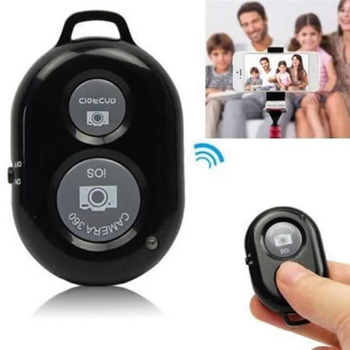 Bluetooth Wireless Selfie Remote Shutter for iOS & Android
